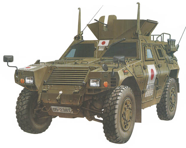 JGSDF Komatsu LAV IHAU