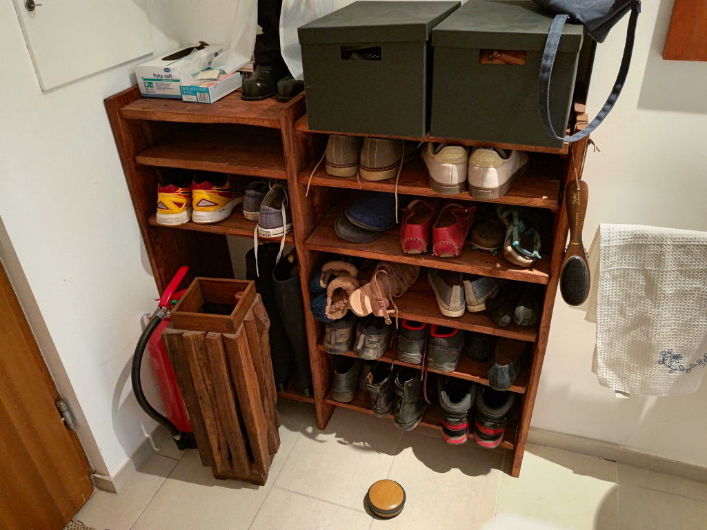 Shoe storage