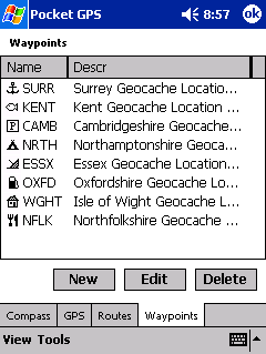 Waypoints