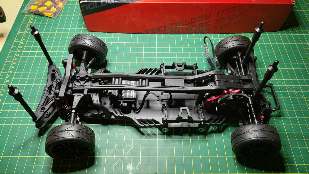 Completed MST RMX S2 drifter chassis