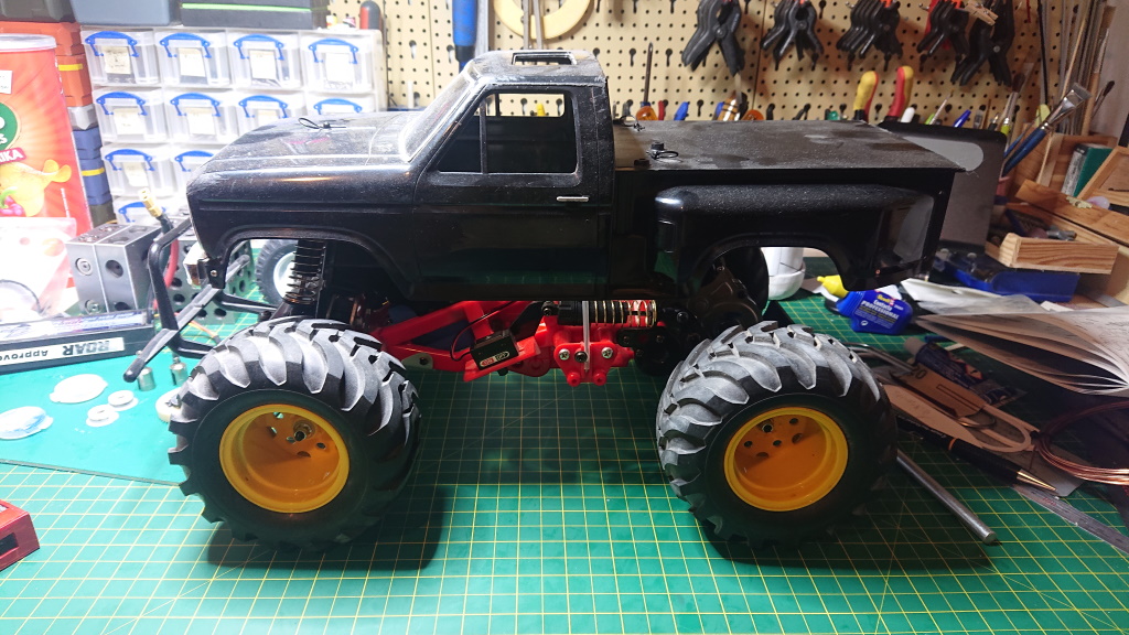 Unfinished Tamiya Blackfoot