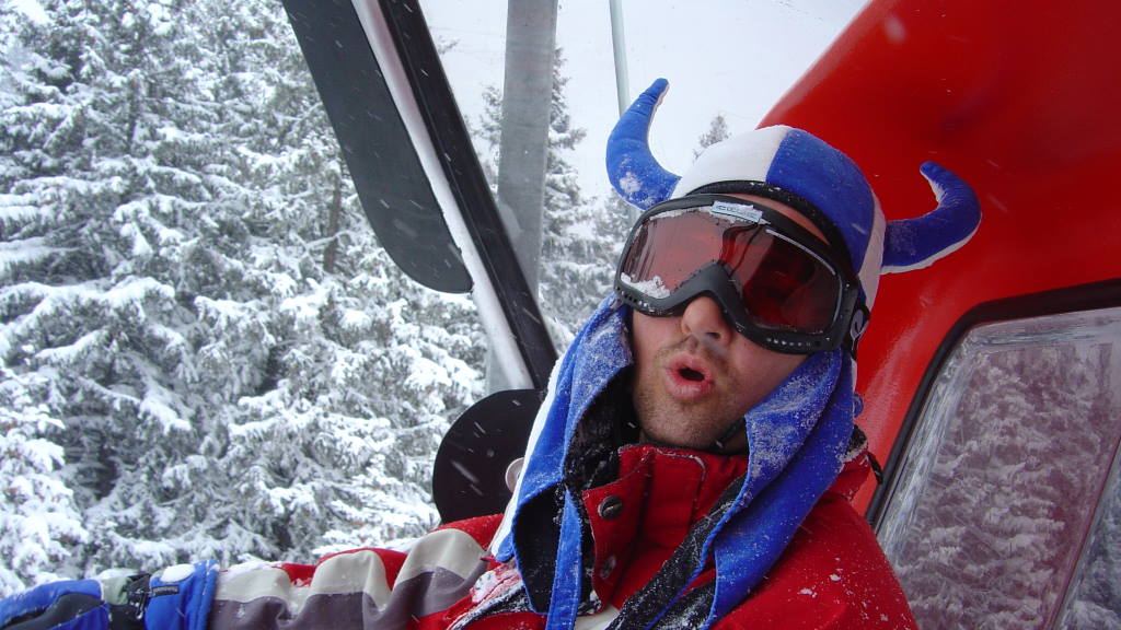 Snowboarding in Lenzerheide