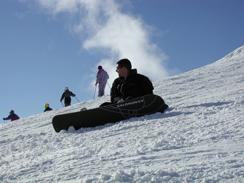 Snowboarding in Haute Nendaz
