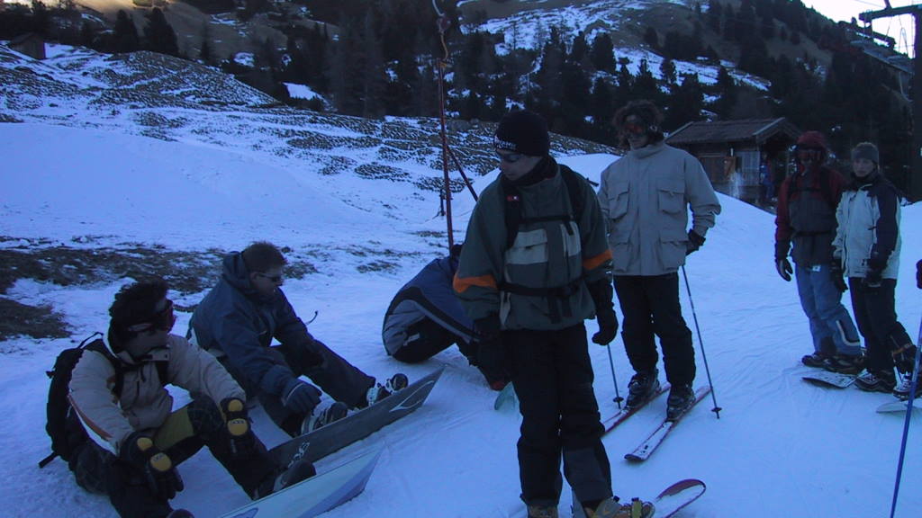 Snowboarding in Santa Christina Val Dardena